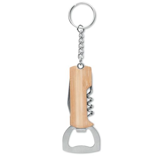 3-in-1 bamboo keychain - Image 2